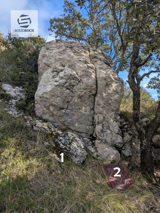 Topo 1 El Cervell Rocs del Pubill