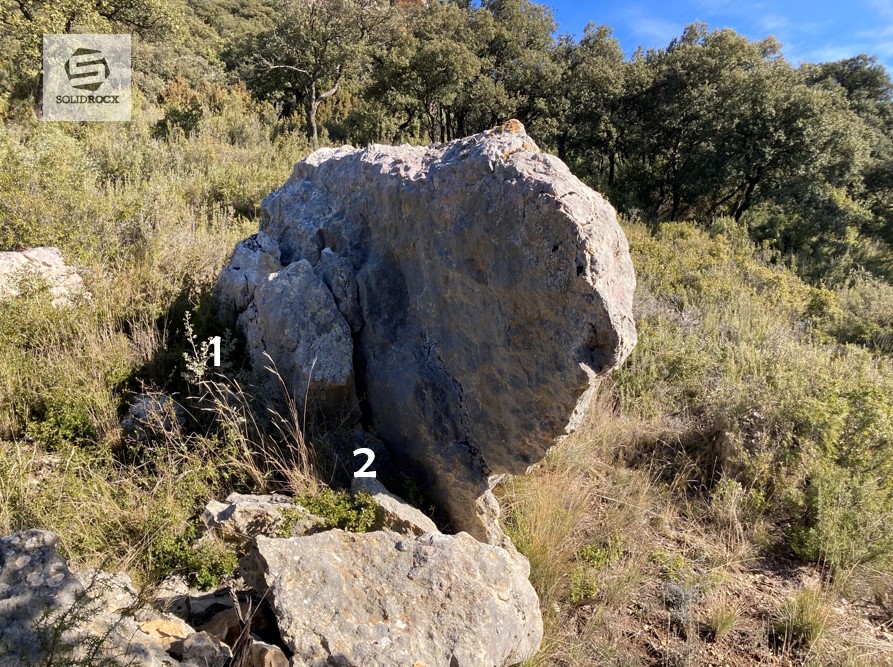 Topo 1 El Rino Rocs del Pubill