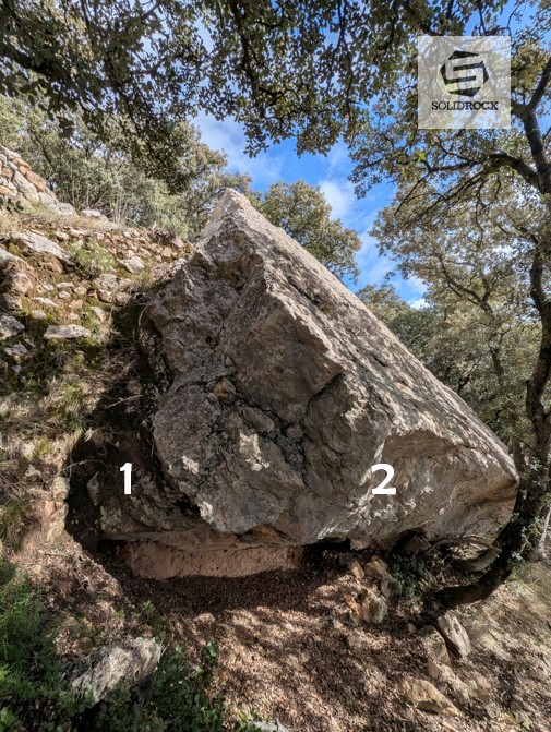 Topo 01 La Coveta Rocs del Pubill