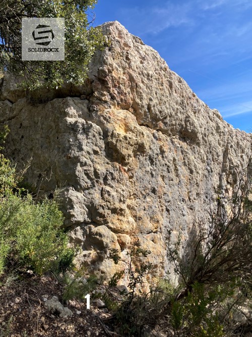 Topo 1 Blue stone Rocs del Pubill