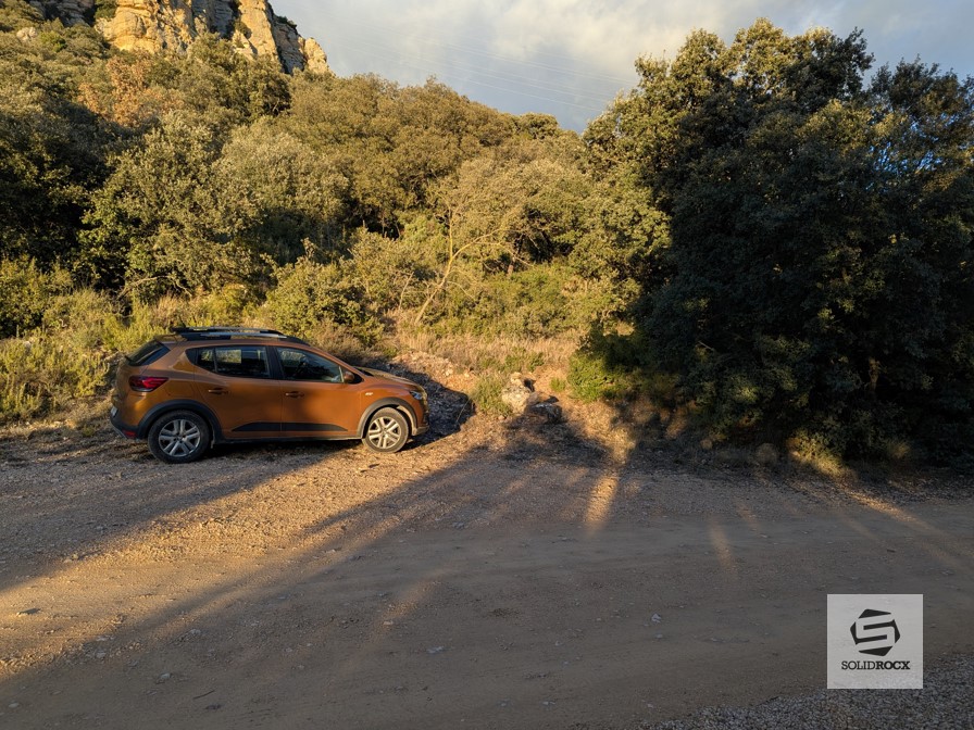 Foto Parkplatz Rocs del Pubill