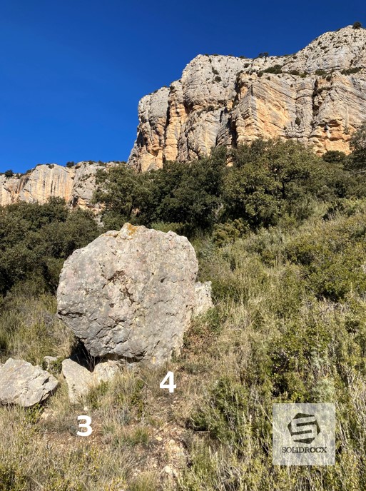 Topo 2 El Rino Rocs del Pubill