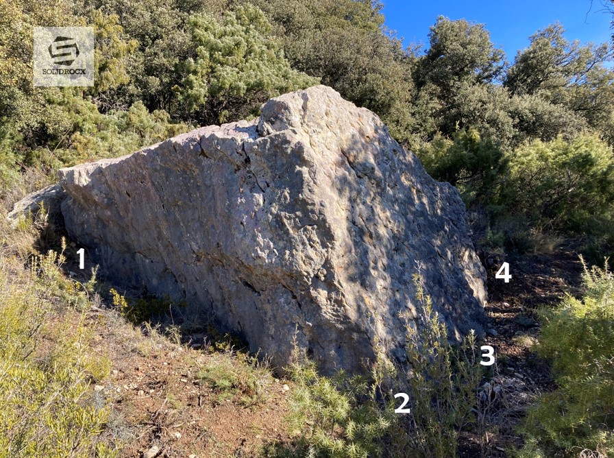 Topo El Triangle Rocs del Pubill