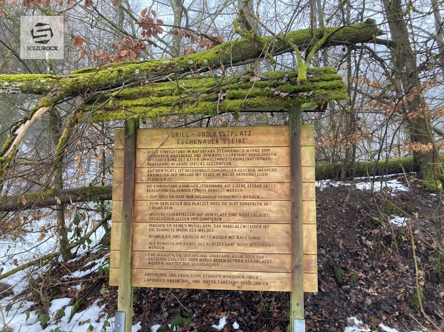 Bild Zufahrt und Parken Philosophenwand
