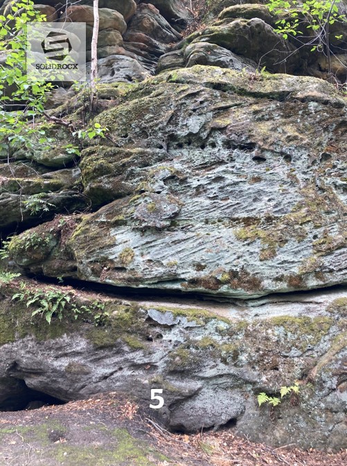 Eisenplatten Sandsteinhöhlen Sauloch Einberger Wald